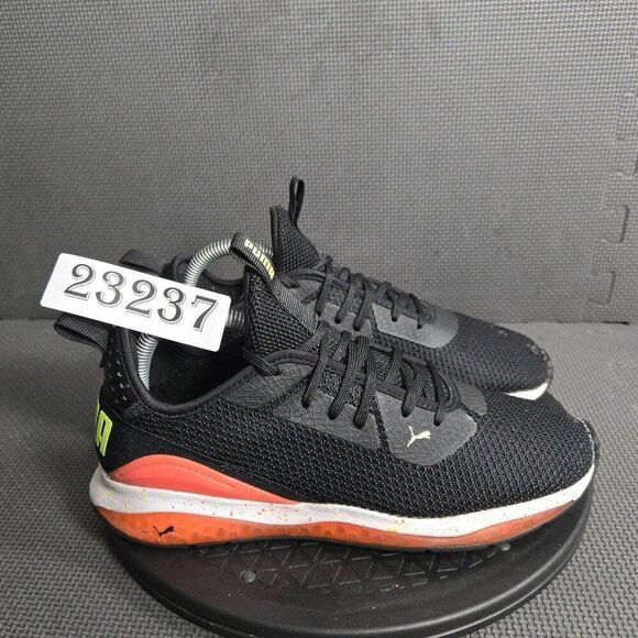 Puma Cell Descend Weave Shoes Youth Sz 7 Black Athletic Trainers Sneakers - Picture 1 of 9